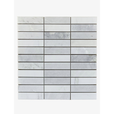1"×4" Stacked, Bianco Oro ,  Polished
