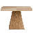 5-Piece Dining Set With Square Wooden Table In Natural Wood And 4 Upholstered Dining Chairs-1542785386