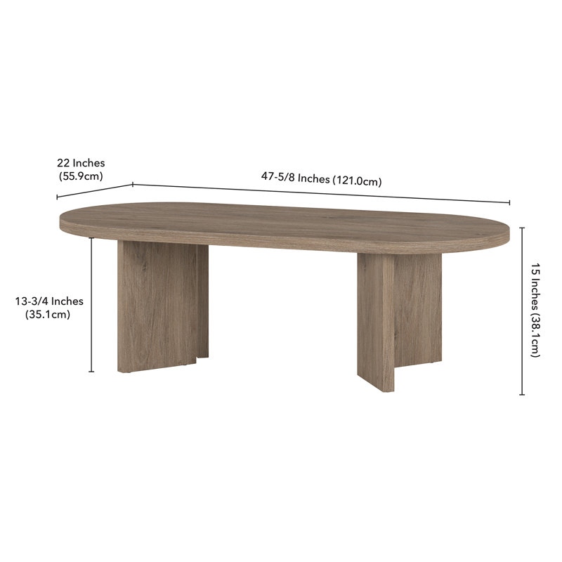 Alma Coffee Table, Gray