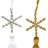 15'' Handmade Polyester Holiday Shaped Ornament