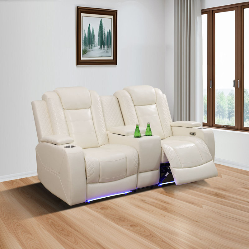 Fauteuil inclinable électrique avec lumière DEL