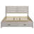 Axat Wood Eastern King Storage Panel Bed Coastal White-53918456-53918463