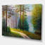 «Subtle Evening Light Through The Trees II», reproduction d'art murale Lake House-60160139-60160144