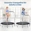 Mini trampoline pliable 40 "pour adultes