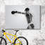 Dot Explosion Boxer Throws a Punch Sports Athlètes, art numérique moderne, exercice urbain rustique-98161051