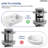 Pop-Up Bathroom Sink Drain with Overflow-122072267