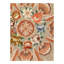 Floral Area Rug in Brown