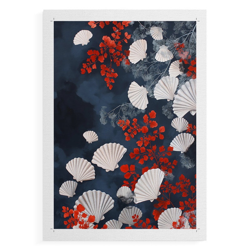 NAUTICAL Series CCDXV III - Impression sur toile seulement - NON CADRE, H 27 po x l 18 po