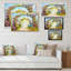 «Summer Floral Loureux Arch», reproduction de cadre photo sur toile-1403527703-1403527708