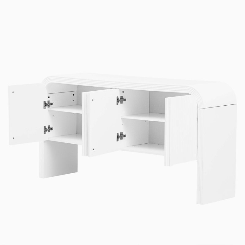 Console Rustic, Blanc