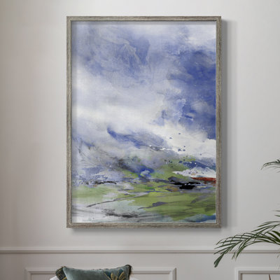Spring Air I, reproduction encadrée - bois massif