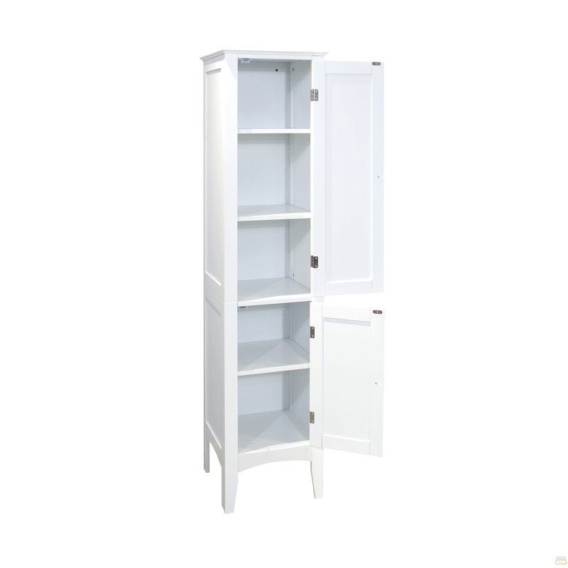 Grande armoire autoportante avec 2 portes à 5 niveaux