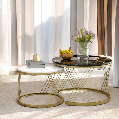 Frame Coffee Table with Storage