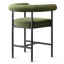 Tabouret de bar 24 po avec accoudoirs 24 po (ensemble de 3)-806371231