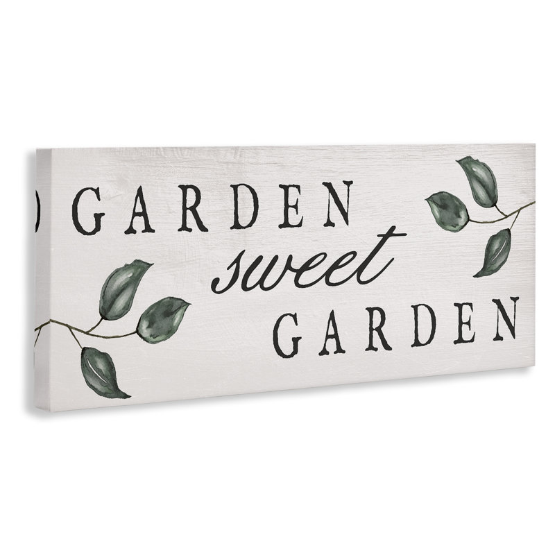 Panneau Sweet Garden, conception par Lil 'Rue, H 13 po x l 30 po