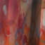Rideau abstrait orange / rouge marbré Dreamscape II - rideau géométrique occultant - 1 panneaux-1875237100