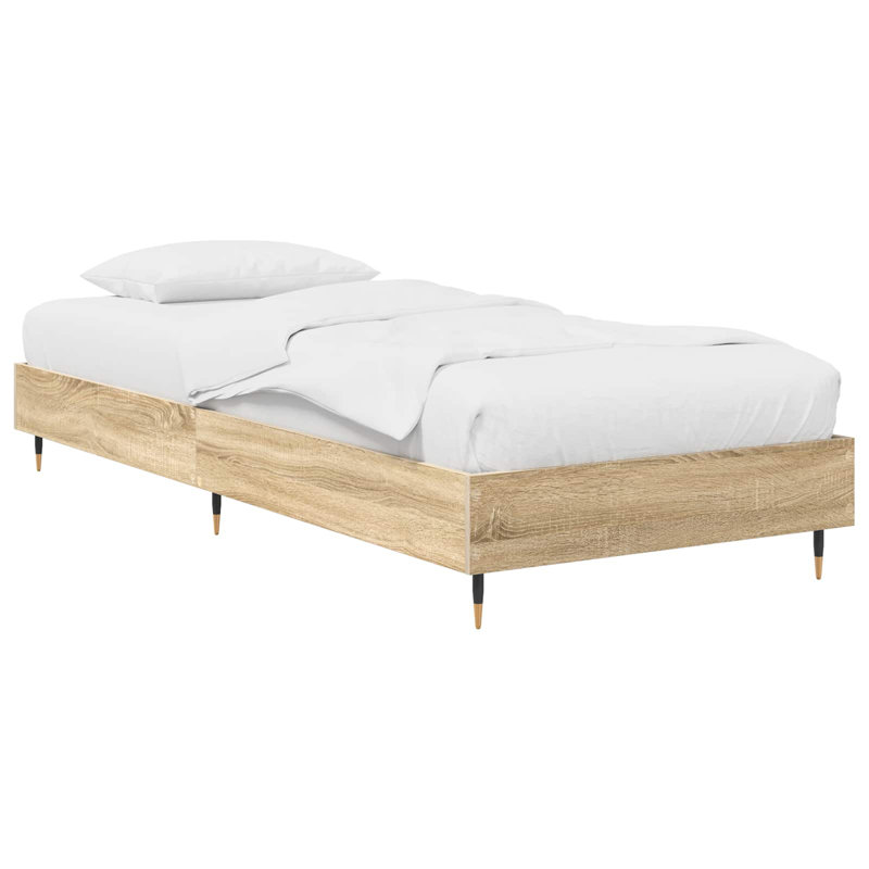 Bed, Sonoma Oak
