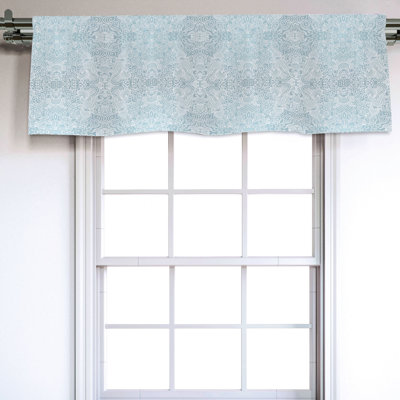Sateen Ruffled Window Valance
