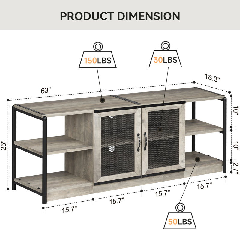 Crédence de rangement 25 W