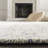 Samaniego Hand Tufted Viscose/Wool Geometric Rug in Ivory/Blue-1225020138