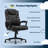 Serta Connor Ergonomic Executive Office Chair with Layered Body Pillows and Contoured Lumbar-92474571-128709214
