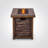 44 inch 50,000 BTU Outdoor Propane Fire Pit Table with TerraFab Finish and Adjustable Flame