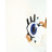 Lashed Evil Eye Modern Wall Hanging-1795676930
