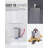 Single Handle Square 1 -Spray Shower Faucet 1.8 GPM With 15 In. Shower Arm And Pressure Balance-104650790