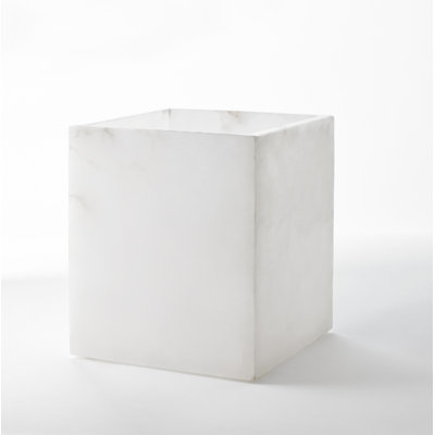 Muskell Stone Open Waste Basket