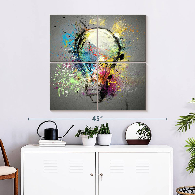 Kerner Creative Light Bulb, 32'' H x 32'' W