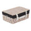 Wicker Hamper Basket with Lining-124436020-124436026