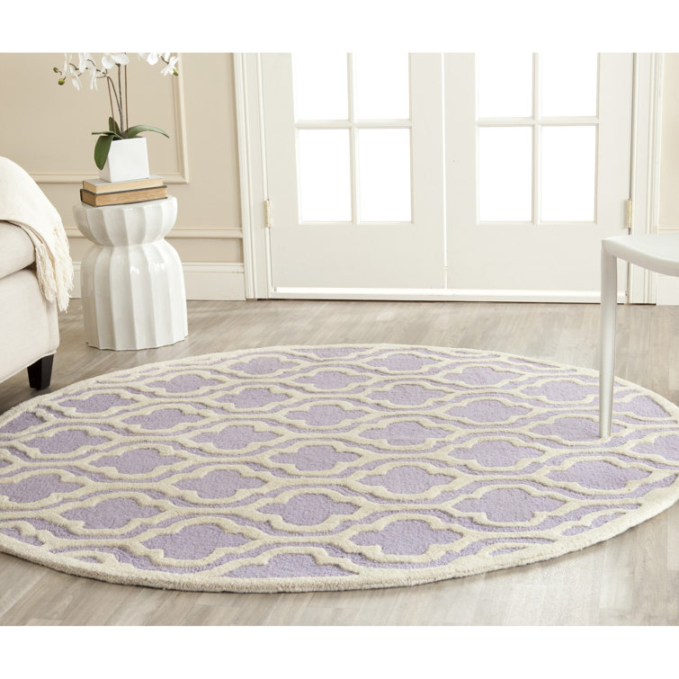 Cannen Hand Tufted Wool Geometric Rug