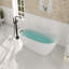 Baignoire de trempage autoportante en acrylique Ascent 67 po. X 31 po. Ascent