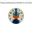 Horloge murale 12 po x 12 po