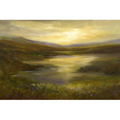 The Glimmer by Sheila Finch - Wrapped Canvas Art Prints