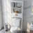 Versatile Bathroom Storage Cabinet With Drawer And Shelves, Space-Saving And Functional Design.