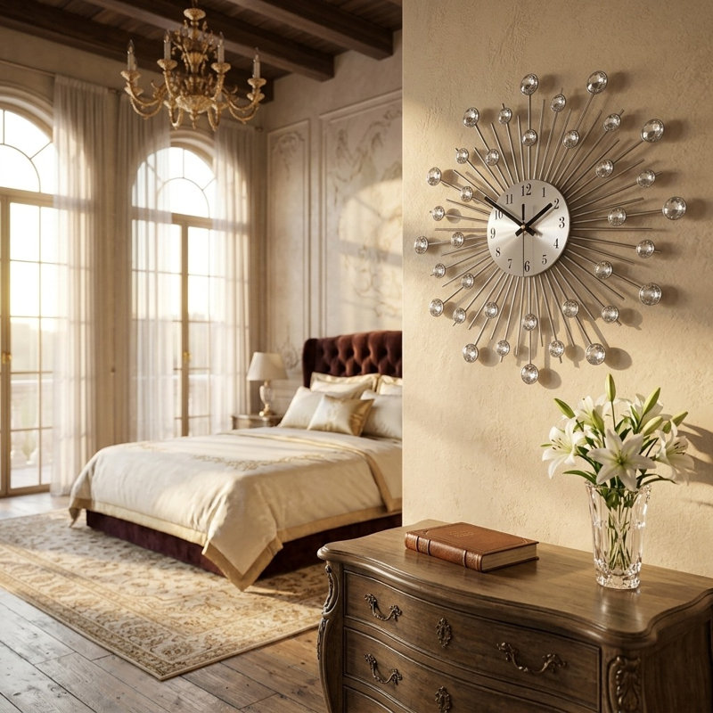 Iron Analogue Wall Clock