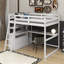 Lit mezzanine double avec bureau et tablettes-118032026-118032025