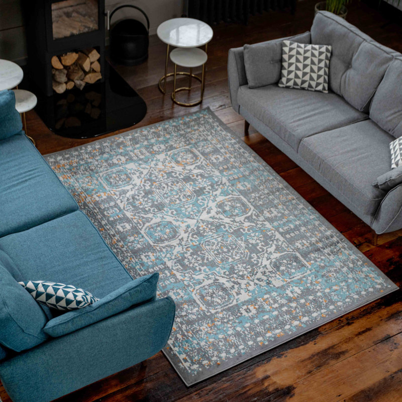 Aobha Oriental Area Rug, Rectangle 120 x 170cm