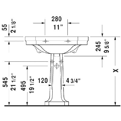 1930 Series Pedestal Base Only