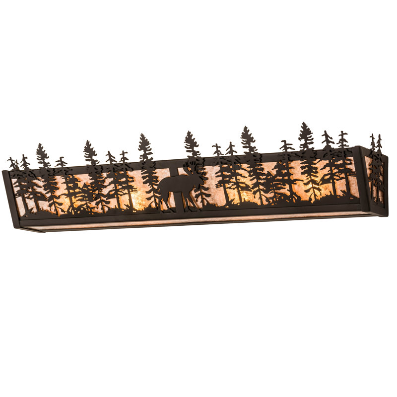 Rustic Lodge 4 - Light Bath Bar