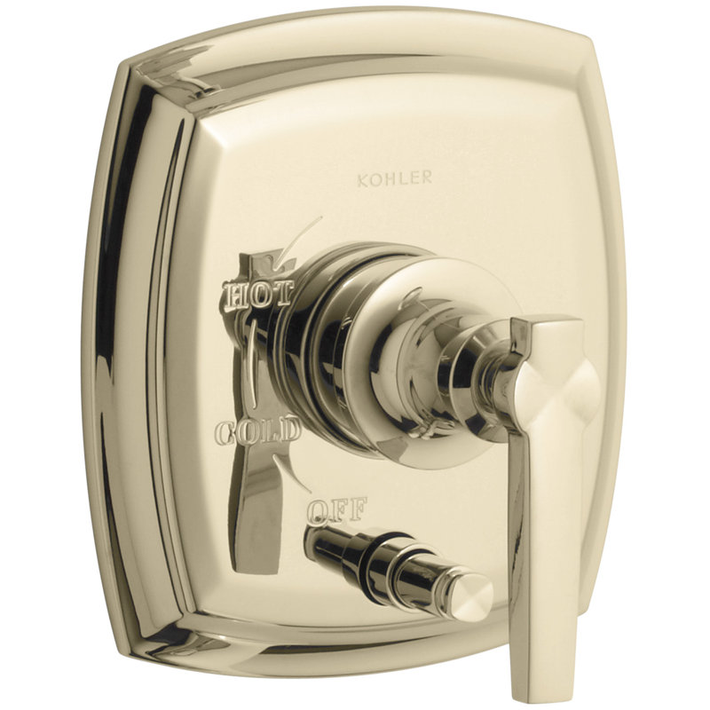 Margaux® Rite-Temp Pressure-Balancing Valve Trim, Vibrant French Gold