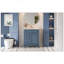 Meuble-lavabo 24 po avec lavabo en céramique, petite armoire de salle de bain, armoire moderne avec 2 tiroirs et tablette réglable
