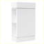 Meuble-lavabo moderne avec tablette à deux niveaux-104981891