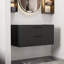 Base de meuble-lavabo simple 36 po fixée au mur seulement, armoire flottante avec tiroirs à fermeture en douceur, comptoir d'évier non inclus-111361974