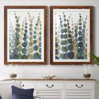 Almontiser " Pompom Botanical I " 2 - Pieces Painting Print