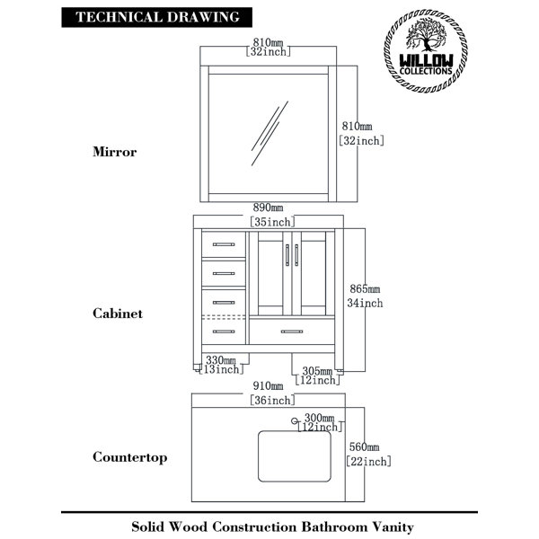 Dimensions du produit