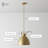 1 - Light Single Geometric Pendant-1985117478