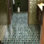 Carreau de mosaïque en marbre Verde Scarpa