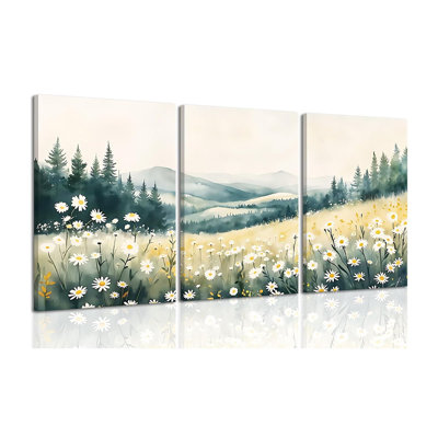 3 Piece Wrapped Canvas Print